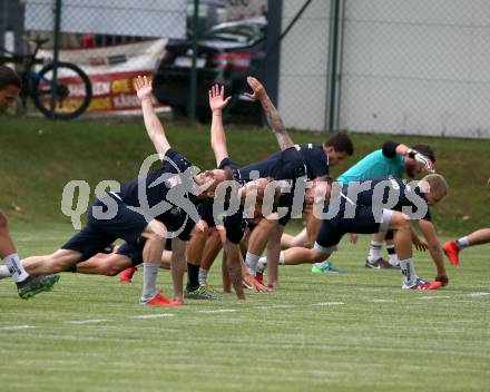 Fussball Bundesliga. Training WAC.   Mario Leitgeb, Michael Sollbauer. Wolfsberg, am 18.6.2019.
Foto: Kuess 
---
pressefotos, pressefotografie, kuess, qs, qspictures, sport, bild, bilder, bilddatenbank