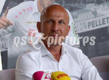 Fussball Bundesliga. Pressekonferenz RZ Pellets WAC.   Trainer Gerhard Struber. Wolfsberg, am 18.6.2019.
Foto: Kuess
---
pressefotos, pressefotografie, kuess, qs, qspictures, sport, bild, bilder, bilddatenbank