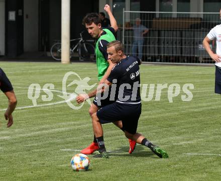 Fussball Bundesliga. Training WAC.   Marcel Ritzmaier, Joshua Steiger. Wolfsberg, am 18.6.2019.
Foto: Kuess 
---
pressefotos, pressefotografie, kuess, qs, qspictures, sport, bild, bilder, bilddatenbank