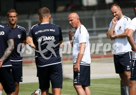 Fussball Bundesliga. Training WAC.  Trainer Gerhard Struber . Wolfsberg, am 18.6.2019.
Foto: Kuess 
---
pressefotos, pressefotografie, kuess, qs, qspictures, sport, bild, bilder, bilddatenbank