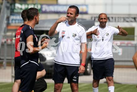 Fussball Bundesliga. Training WAC.   Michael Liendl, Co-Trainer Hannes Jochum. Wolfsberg, am 18.6.2019.
Foto: Kuess 
---
pressefotos, pressefotografie, kuess, qs, qspictures, sport, bild, bilder, bilddatenbank