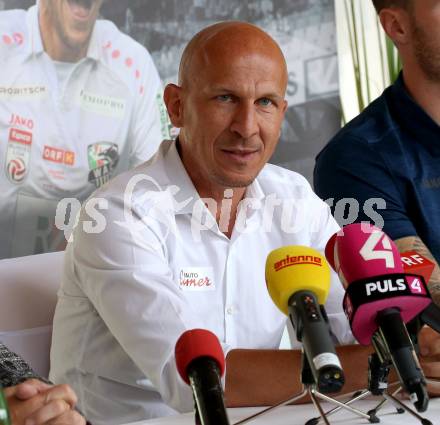 Fussball Bundesliga. Pressekonferenz RZ Pellets WAC.   Trainer Gerhard Struber. Wolfsberg, am 18.6.2019.
Foto: Kuess
---
pressefotos, pressefotografie, kuess, qs, qspictures, sport, bild, bilder, bilddatenbank