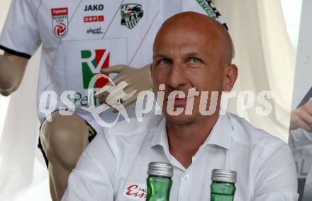 Fussball Bundesliga. Pressekonferenz RZ Pellets WAC.   Trainer Gerhard Struber. Wolfsberg, am 18.6.2019.
Foto: Kuess
---
pressefotos, pressefotografie, kuess, qs, qspictures, sport, bild, bilder, bilddatenbank