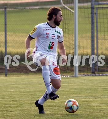 Fussball Testspiel. SK Austria KLagenfurt gegen RZ Pellets WAC.  Stefan Peric  (WAC). Koettmannsdorf, am 5.4.2019.
Foto: Kuess
www.qspictures.net
---
pressefotos, pressefotografie, kuess, qs, qspictures, sport, bild, bilder, bilddatenbank