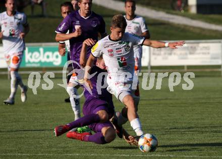 Fussball Testspiel. SK Austria KLagenfurt gegen RZ Pellets WAC.  Markus Rusek,  (Klagenfurt), Romano Christian Schmid (WAC). Koettmannsdorf, am 5.4.2019.
Foto: Kuess
www.qspictures.net
---
pressefotos, pressefotografie, kuess, qs, qspictures, sport, bild, bilder, bilddatenbank