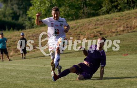 Fussball Testspiel. SK Austria KLagenfurt gegen RZ Pellets WAC.  Markus Rusek,  (Klagenfurt), Christopher Wernitznig (WAC). Koettmannsdorf, am 5.4.2019.
Foto: Kuess
www.qspictures.net
---
pressefotos, pressefotografie, kuess, qs, qspictures, sport, bild, bilder, bilddatenbank