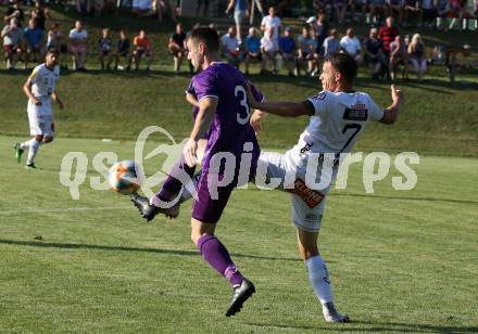 Fussball Testspiel. SK Austria KLagenfurt gegen RZ Pellets WAC. Zubak Peter (Klagenfurt), Lukas Schmitz (WAC). Koettmannsdorf, am 5.4.2019.
Foto: Kuess
www.qspictures.net
---
pressefotos, pressefotografie, kuess, qs, qspictures, sport, bild, bilder, bilddatenbank