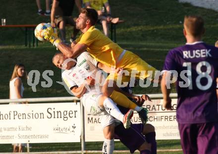 Fussball Testspiel. SK Austria KLagenfurt gegen RZ Pellets WAC.  Riko Sygo, (Klagenfurt), Sven Sprangler  (WAC). Koettmannsdorf, am 5.4.2019.
Foto: Kuess
www.qspictures.net
---
pressefotos, pressefotografie, kuess, qs, qspictures, sport, bild, bilder, bilddatenbank