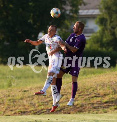 Fussball Testspiel. SK Austria KLagenfurt gegen RZ Pellets WAC.  Florian Jaritz, (Klagenfurt), Sven Sprangler  (WAC). Koettmannsdorf, am 5.4.2019.
Foto: Kuess
www.qspictures.net
---
pressefotos, pressefotografie, kuess, qs, qspictures, sport, bild, bilder, bilddatenbank