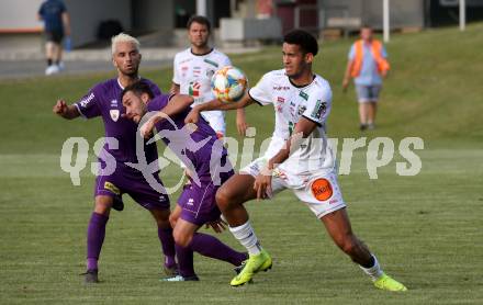 Fussball Testspiel. SK Austria KLagenfurt gegen RZ Pellets WAC.  Okan Aydin Paul Gkezos,  (Klagenfurt), Alexander Schmidt (WAC). Koettmannsdorf, am 5.4.2019.
Foto: Kuess
www.qspictures.net
---
pressefotos, pressefotografie, kuess, qs, qspictures, sport, bild, bilder, bilddatenbank