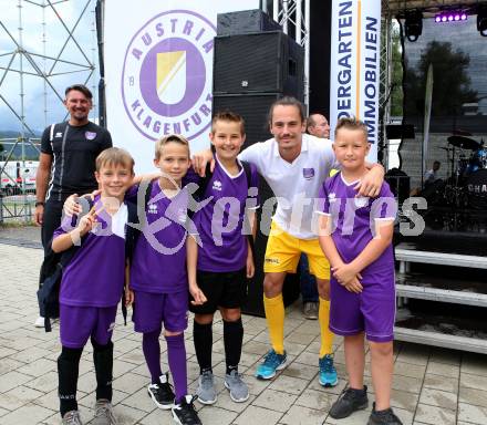 Fussball 2. Liga. Eroeffnungsfeier SK Austria Klagenfurt.   Zan Pelko, Nachwuchsspieler. Klagenfurt, am 13.7.2019.
Foto: Kuess
---
pressefotos, pressefotografie, kuess, qs, qspictures, sport, bild, bilder, bilddatenbank