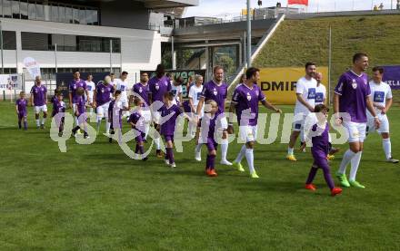 Fussball 2. Liga. Eroeffnungsfeier SK Austria Klagenfurt. Legendenspiel.   . Klagenfurt, am 13.7.2019.
Foto: Kuess
---
pressefotos, pressefotografie, kuess, qs, qspictures, sport, bild, bilder, bilddatenbank