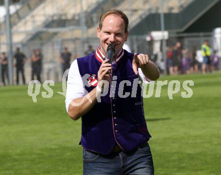 Fussball 2. Liga. Eroeffnungsfeier SK Austria Klagenfurt.   Christian Rosenzopf. Klagenfurt, am 13.7.2019.
Foto: Kuess
---
pressefotos, pressefotografie, kuess, qs, qspictures, sport, bild, bilder, bilddatenbank