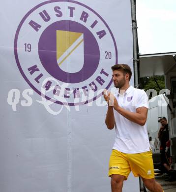 Fussball 2. Liga. Eroeffnungsfeier SK Austria Klagenfurt.   Rico Sygo. Klagenfurt, am 13.7.2019.
Foto: Kuess
---
pressefotos, pressefotografie, kuess, qs, qspictures, sport, bild, bilder, bilddatenbank