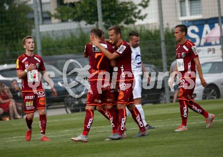 Fussball. OEFB Cup. SAK gegen WAC. Torjubel  (WAC). Klagenfurt, 20.7.2019.
Foto: Kuess
www.qspictures.net
---
pressefotos, pressefotografie, kuess, qs, qspictures, sport, bild, bilder, bilddatenbank