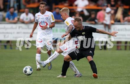 Fussball. OEFB Cup. Koettmannsdorf gegen FK Austria Wien. Aner Mandzic, (Koettmannsdorf),   Dominik Prokop (Austria Wien). Koettmannsdorf, 20.7.2019.
Foto: Kuess
www.qspictures.net
---
pressefotos, pressefotografie, kuess, qs, qspictures, sport, bild, bilder, bilddatenbank