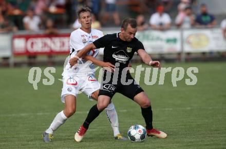 Fussball. OEFB Cup. Koettmannsdorf gegen FK Austria Wien.Martin Trattnig,  (Koettmannsdorf), Florian Klein  (Austria Wien). Koettmannsdorf, 20.7.2019.
Foto: Kuess
www.qspictures.net
---
pressefotos, pressefotografie, kuess, qs, qspictures, sport, bild, bilder, bilddatenbank