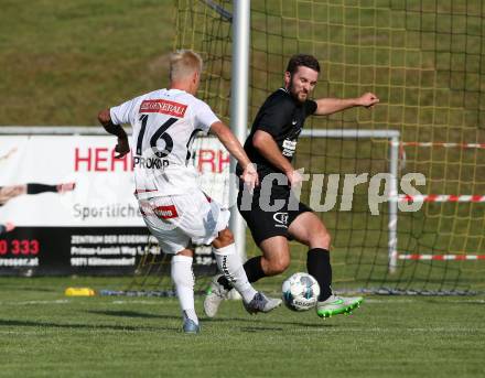 Fussball. OEFB Cup. Koettmannsdorf gegen FK Austria Wien.Fabian Janschitz (Koettmannsdorf),  Dominik Prokop (Austria Wien). Koettmannsdorf, 20.7.2019.
Foto: Kuess
www.qspictures.net
---
pressefotos, pressefotografie, kuess, qs, qspictures, sport, bild, bilder, bilddatenbank