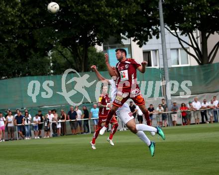 Fussball. OEFB Cup. SAK gegen WAC. Daniel Camber (SAK),  Nemanja Rnic (WAC). Klagenfurt, 20.7.2019.
Foto: Kuess
www.qspictures.net
---
pressefotos, pressefotografie, kuess, qs, qspictures, sport, bild, bilder, bilddatenbank