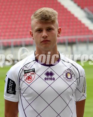 Fussball 2. Liga. SK Austria Klagenfurt. Mannschaftsfototermin. Portrait.    Florian Freissegger. Klagenfurt, am 13.7.2019.
Foto: Kuess
www.qspictures.net
---
pressefotos, pressefotografie, kuess, qs, qspictures, sport, bild, bilder, bilddatenbank