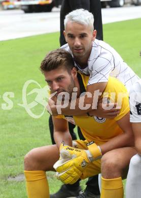 Fussball 2. Liga. SK Austria Klagenfurt. Mannschaftsfototermin. Portrait.  Okan Aydin,  Rico Sygo. Klagenfurt, am 13.7.2019.
Foto: Kuess
www.qspictures.net
---
pressefotos, pressefotografie, kuess, qs, qspictures, sport, bild, bilder, bilddatenbank