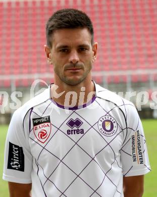 Fussball 2. Liga. SK Austria Klagenfurt. Mannschaftsfototermin. Portrait.   Darijo Pecirep. Klagenfurt, am 13.7.2019.
Foto: Kuess
www.qspictures.net
---
pressefotos, pressefotografie, kuess, qs, qspictures, sport, bild, bilder, bilddatenbank