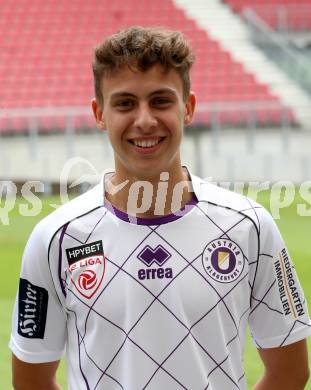 Fussball 2. Liga. SK Austria Klagenfurt. Mannschaftsfototermin. Portrait.   Fabio Markelic. Klagenfurt, am 13.7.2019.
Foto: Kuess
www.qspictures.net
---
pressefotos, pressefotografie, kuess, qs, qspictures, sport, bild, bilder, bilddatenbank