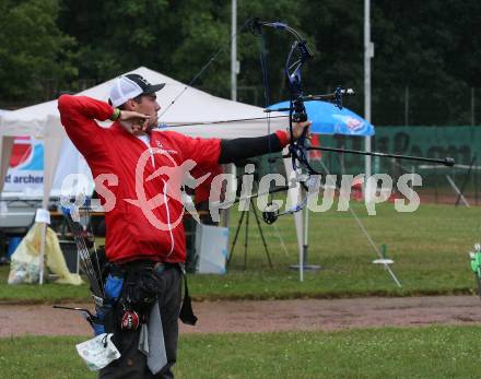 Bogenschiessen. Oesterreichische Meisterschaft. Cpopound, Recurve. Wiener Nico. Klagenfurt, am 28.7.2019.
Foto: Kuess
www.qspictures.net

---
pressefotos, pressefotografie, kuess, qs, qspictures, sport, bild, bilder, bilddatenbank