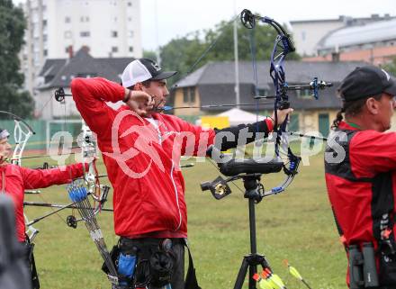 Bogenschiessen. Oesterreichische Meisterschaft. Cpopound, Recurve. Wiener Nico. Klagenfurt, am 28.7.2019.
Foto: Kuess
www.qspictures.net
---
pressefotos, pressefotografie, kuess, qs, qspictures, sport, bild, bilder, bilddatenbank
