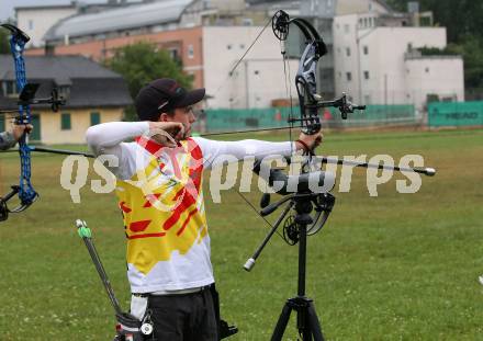 Bogenschiessen. Oesterreichische Meisterschaft. Cpopound, Recurve. Stefan Heincz. Klagenfurt, am 28.7.2019.
Foto: Kuess
www.qspictures.net
---
pressefotos, pressefotografie, kuess, qs, qspictures, sport, bild, bilder, bilddatenbank