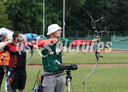Bogenschiessen. Oesterreichische Meisterschaft. Cpopound, Recurve. Erwin Rebernig. Klagenfurt, am 28.7.2019.
Foto: Kuess
www.qspictures.net
---
pressefotos, pressefotografie, kuess, qs, qspictures, sport, bild, bilder, bilddatenbank