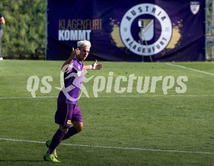 Fussball. 2. Liga. âSK Austria Klagenfurt gegen FC Liefering. Torjubel Daniel Steinwender (Klagenfurt). Klagenfurt, 4.8.2019.
Foto: Kuess
www.qspictures.net
---
pressefotos, pressefotografie, kuess, qs, qspictures, sport, bild, bilder, bilddatenbank