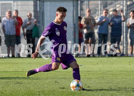 Fussball. 2. Liga. âSK Austria Klagenfurt gegen FC Liefering.  Oliver Markoutz (Klagenfurt). Klagenfurt, 4.8.2019.
Foto: Kuess
www.qspictures.net
---
pressefotos, pressefotografie, kuess, qs, qspictures, sport, bild, bilder, bilddatenbank