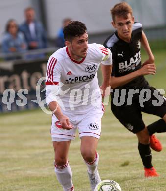 Fussball. Kaerntner Liga. Bleiburg gegen St. Jakob/Ros.  Manuel Alexander Schuettelkopf   (St. Jakob). Bleiburg, 3.8.2019.
Foto: Kuess
www.qspictures.net
---
pressefotos, pressefotografie, kuess, qs, qspictures, sport, bild, bilder, bilddatenbank