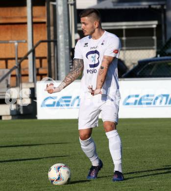 Fussball Kaerntner Liga. SAK gegen Koettmannsdorf.  Amer Krcic (SAK). Klagenfurt, am 9.8.2019.
Foto: Kuess
www.qspictures.net
---
pressefotos, pressefotografie, kuess, qs, qspictures, sport, bild, bilder, bilddatenbank