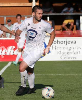 Fussball Kaerntner Liga. SAK gegen Koettmannsdorf.  Patrick Lausegger (SAK). Klagenfurt, am 9.8.2019.
Foto: Kuess
www.qspictures.net
---
pressefotos, pressefotografie, kuess, qs, qspictures, sport, bild, bilder, bilddatenbank