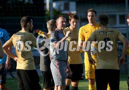 Fussball Kaerntner Liga. SAK gegen Koettmannsdorf.  Trainer Rudolf Perz  (Koettmannsdorf). Klagenfurt, am 9.8.2019.
Foto: Kuess
www.qspictures.net
---
pressefotos, pressefotografie, kuess, qs, qspictures, sport, bild, bilder, bilddatenbank