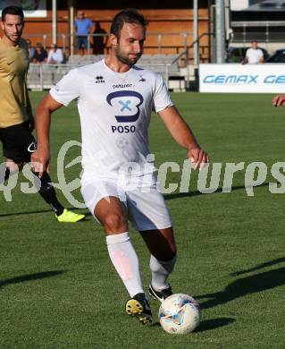 Fussball Kaerntner Liga. SAK gegen Koettmannsdorf.  Murat Veliu (SAK). Klagenfurt, am 9.8.2019.
Foto: Kuess
www.qspictures.net
---
pressefotos, pressefotografie, kuess, qs, qspictures, sport, bild, bilder, bilddatenbank