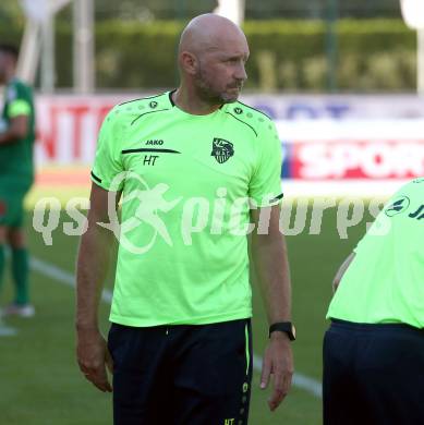 Fussball Regionalliga. RZ Pellets WAC Amateure gegen Wels FC.  Trainer Harald Tatschl (WAC). Wolfsberg, am 10.8.2019.
Foto: Kuess
www.qspictures.net
---
pressefotos, pressefotografie, kuess, qs, qspictures, sport, bild, bilder, bilddatenbank