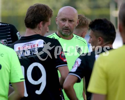 Fussball Regionalliga. RZ Pellets WAC Amateure gegen Wels FC.  Trainer Harald Tatschl (WAC). Wolfsberg, am 10.8.2019.
Foto: Kuess
www.qspictures.net
---
pressefotos, pressefotografie, kuess, qs, qspictures, sport, bild, bilder, bilddatenbank
