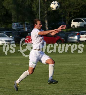 Fussball Kaerntner Liga. Maria Saal gegen Treibach.  Bernhard Walzl (Maria Saal). Maria Saal, am 10.8.2019.
Foto: Kuess
www.qspictures.net
---
pressefotos, pressefotografie, kuess, qs, qspictures, sport, bild, bilder, bilddatenbank
