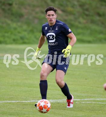 Fussball Kaerntner Liga. Feldkirchen SV gegen SAK.  Florian Alexander Zitterer (SAK). Feldkirchen, am 17.8.2019.
Foto: Kuess
www.qspictures.net
---
pressefotos, pressefotografie, kuess, qs, qspictures, sport, bild, bilder, bilddatenbank