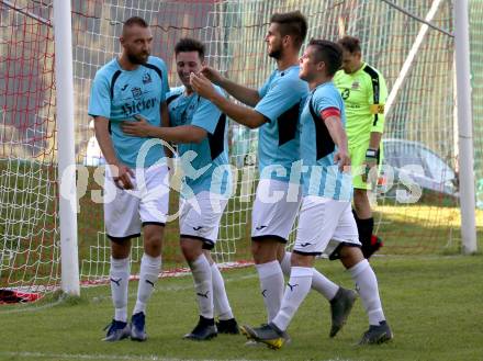 Fussball 1. KLasse C. Metnitztal gegen Launsdorf. Torjubel Danijel Vukaljovic,  (Metnitztal). Grades, am 18.8.2019.
Foto: Kuess
www.qspictures.net
---
pressefotos, pressefotografie, kuess, qs, qspictures, sport, bild, bilder, bilddatenbank
