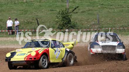 Motorsport. Autocross.  Walter Marcher, Armin Zeininger. Meiselding, am 18.8.2019.
Foto: Kuess
www.qspictures.net
---
pressefotos, pressefotografie, kuess, qs, qspictures, sport, bild, bilder, bilddatenbank
