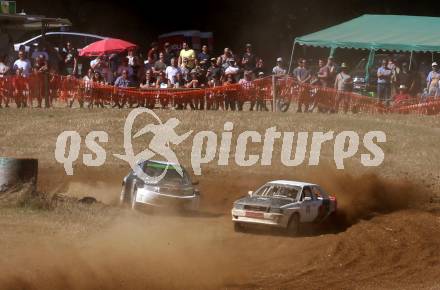 Motorsport. Autocross.   Lukas Filip,  Markus Marcher. Meiselding, am 18.8.2019.
Foto: Kuess
www.qspictures.net
---
pressefotos, pressefotografie, kuess, qs, qspictures, sport, bild, bilder, bilddatenbank