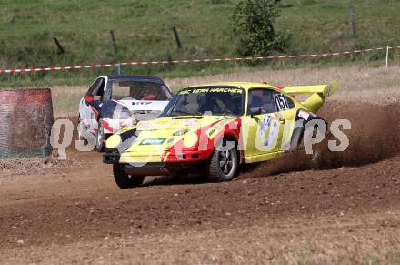 Motorsport. Autocross.  Walter Marcher, Armin Zeininger. Meiselding, am 18.8.2019.
Foto: Kuess
www.qspictures.net
---
pressefotos, pressefotografie, kuess, qs, qspictures, sport, bild, bilder, bilddatenbank