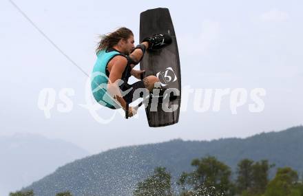 Wakeboard.  Nico Juritsch. Poertschach, am 15.6.2019.
Foto: Kuess
---
pressefotos, pressefotografie, kuess, qs, qspictures, sport, bild, bilder, bilddatenbank