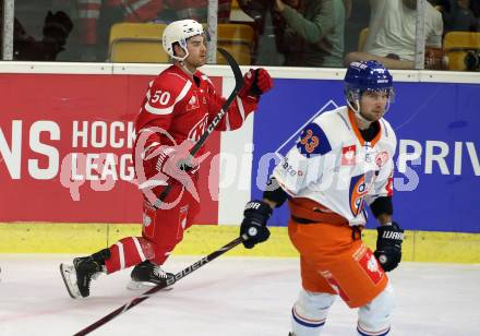 Eishockey, Europa Champions Hockey League.  KAC gegen Tappara Tampere (Finnland). Torjubel Matthew Neal,  (KAC). Klagenfurt, am 29.8.2019.
Foto: Kuess
www.qspictures.net
---
pressefotos, pressefotografie, kuess, qs, qspictures, sport, bild, bilder, bilddatenbank