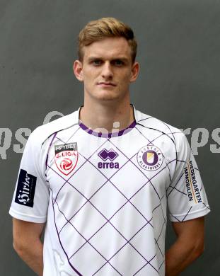 Fussball 2. Liga. SK Austria Klagenfurt. Mannschaftsfototermin. Portrait.   Scott Fitzgerald Kennedy . Klagenfurt, am 13.7.2019.
Foto: Kuess
www.qspictures.net
---
pressefotos, pressefotografie, kuess, qs, qspictures, sport, bild, bilder, bilddatenbank