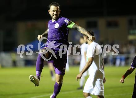 Fussball 2. Liga. SK Austria Klagenfurt gegen SC Austria Lustenau. Torjubel Philipp Huetter (Austria Klagenfurt). Klagenfurt, am 13.9.2019.
Foto: Kuess
www.qspictures.net
---
pressefotos, pressefotografie, kuess, qs, qspictures, sport, bild, bilder, bilddatenbank